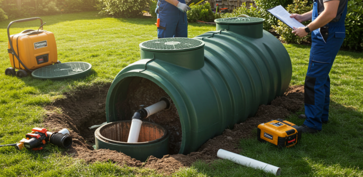 Vidange de fosses septiques, Mayo